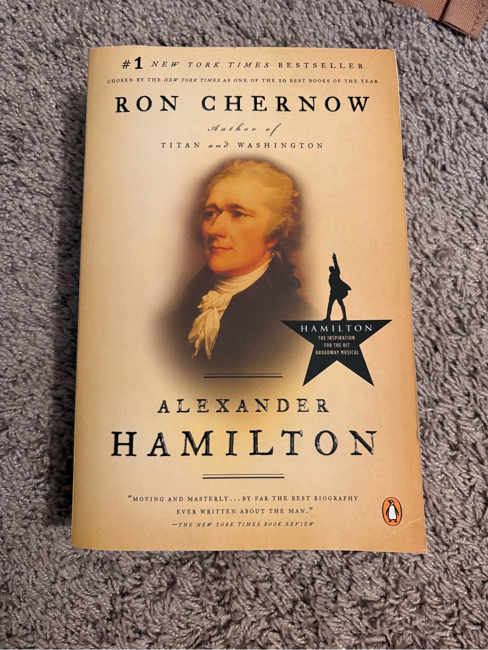 Alexander Hamilton Paperback – Beige Cover
